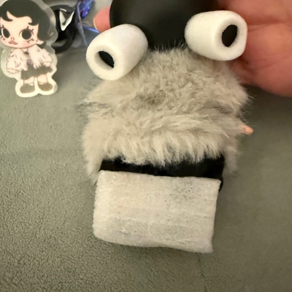 SECRET!!!!!!! MOLLY Winter fir Check with Gray Fur Coat and Handcard keychain. - Picture 8 of 11